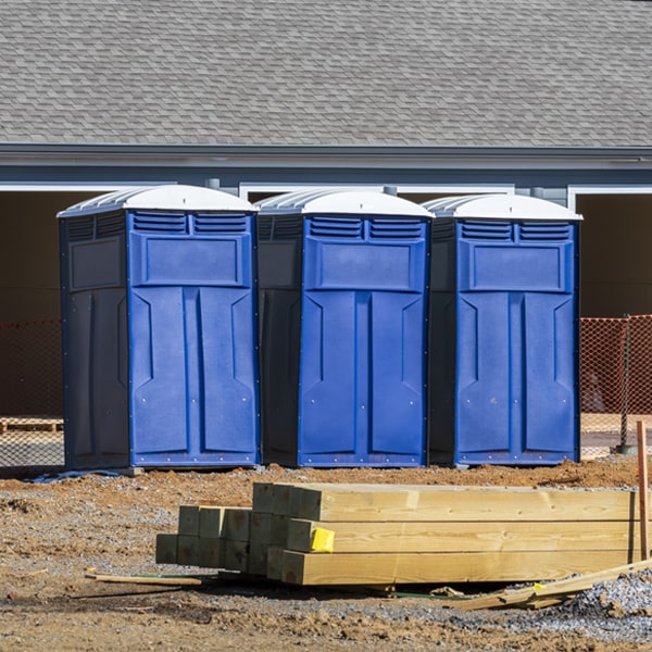 are there any additional fees associated with portable toilet delivery and pickup in Petersham Massachusetts